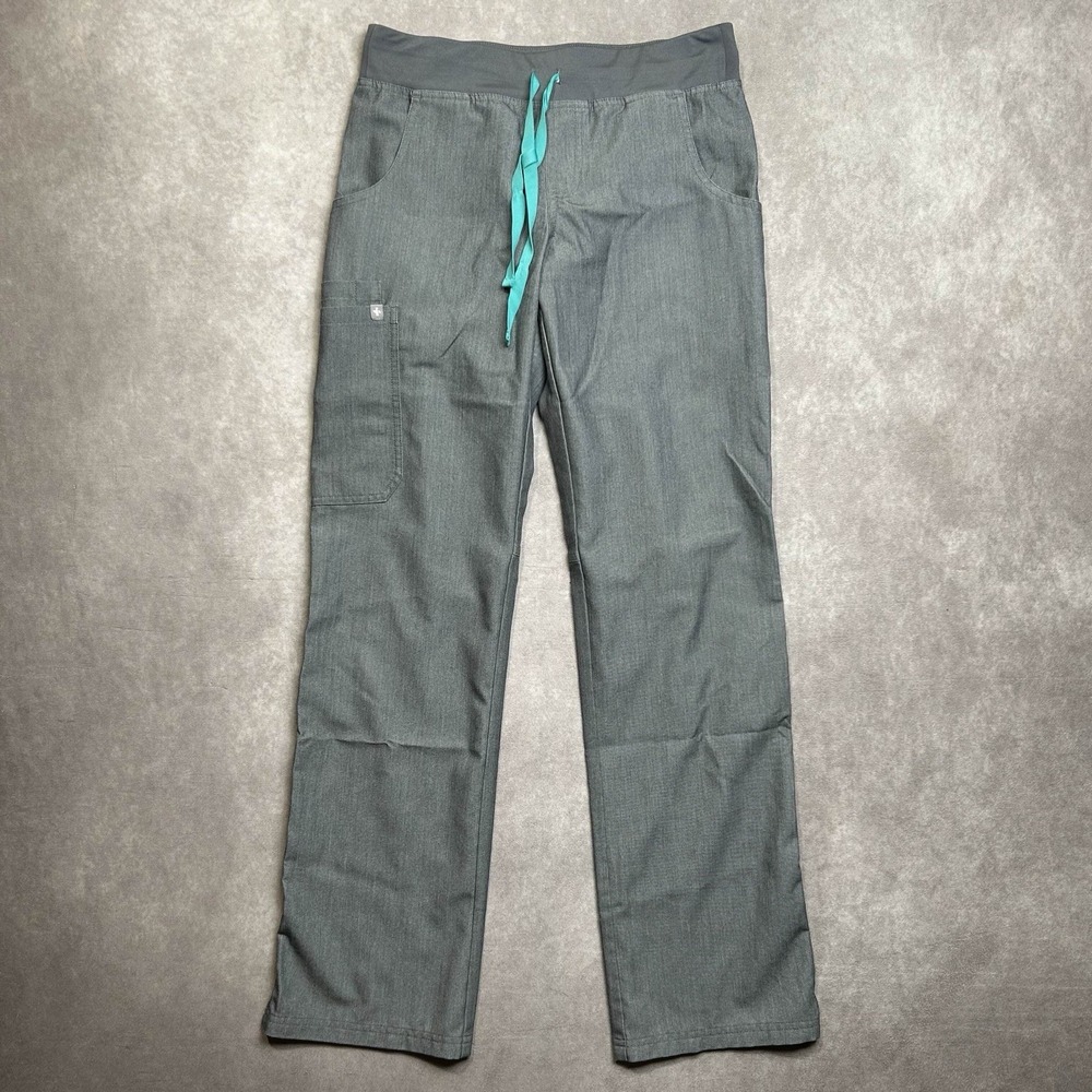 Figs Kade Cargo Scrub Pants Womens XSmall Gray Technical Collection T21004